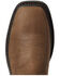 Image #4 - Ariat Men's WorkHog® Cottonwood Western Work Boots - Broad Square Toe, Brown, hi-res