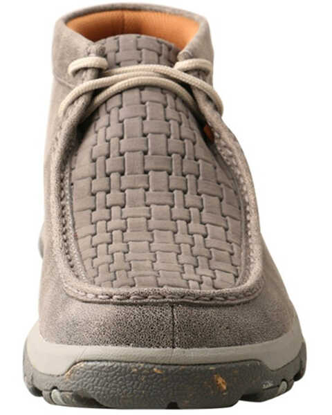 Image #4 - Twisted X Men's CellStretch® Chukka Driving Shoe - Moc Toe, Grey, hi-res