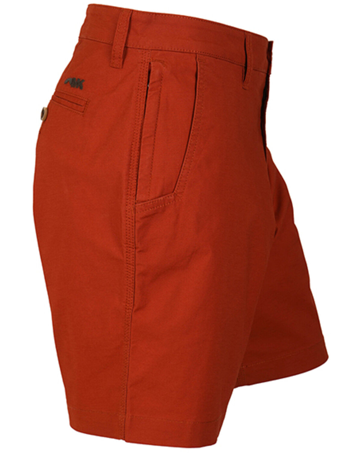 Image #2 - Mountain Khakis Men's 8" Stretch Poplin Shorts, Red, hi-res
