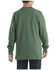Image #3 - Carhartt Boys' Solid Logo Long Sleeve Pocket T-Shirt, Green, hi-res