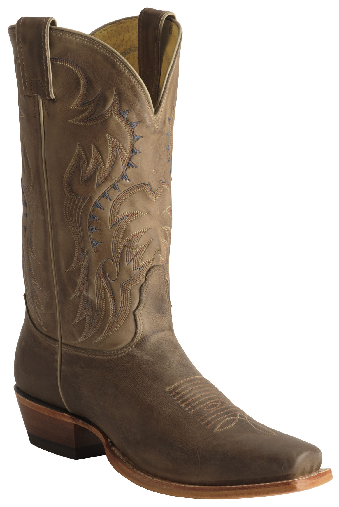 mens narrow square toe boots