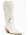 Image #1 - Matisse Women's Alice Western Boots - Snip Toe, White, hi-res