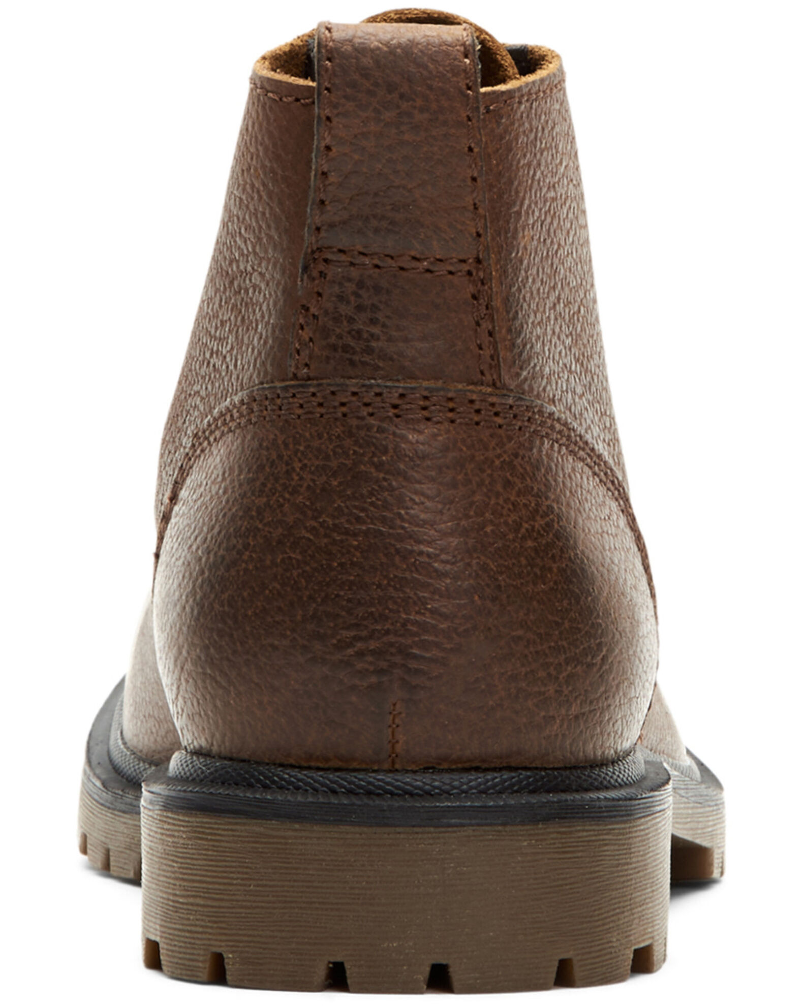 Image #4 - Frye Men's Ranger Chukka Work Boots - Soft Toe, Dark Brown, hi-res