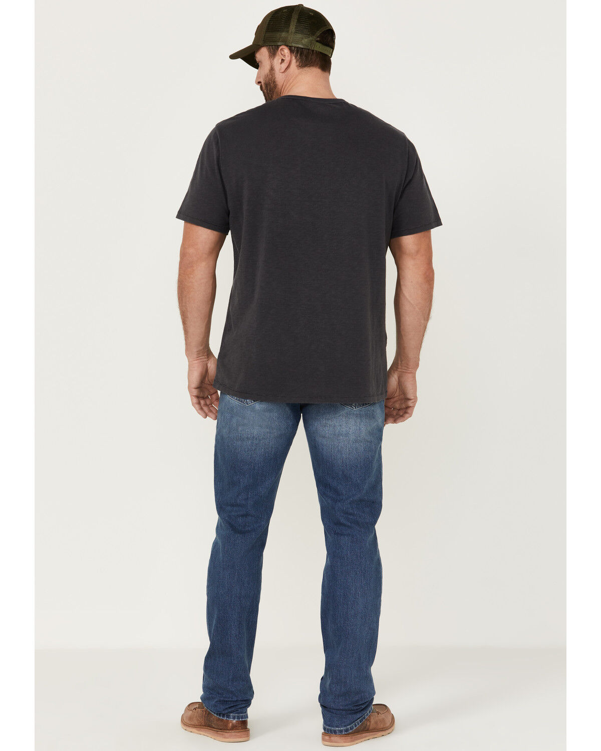 Image #3 - Brothers and Sons Men's Back Country Light Medium Wash Stretch Slim Straight Jeans, Light Medium Wash, hi-res