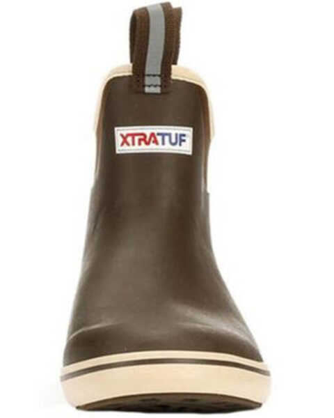 Image #4 - Xtratuf Men's 6" Ankle Deck Boots - Round Toe , Chocolate, hi-res