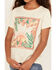 Image #3 - Wrangler Girls' Logo Desert Short Sleeve Graphic Tee, White, hi-res