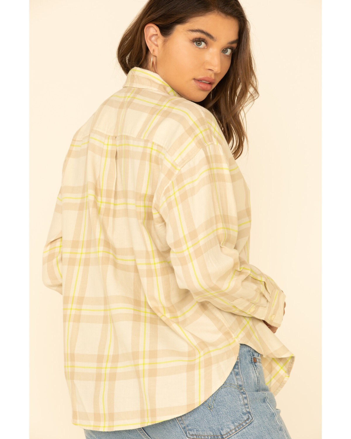 Levis yellow flannel clearance