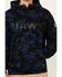 Image #3 - Hawx Men's Arlington Logo Camo Print Hooded Sweatshirt, Navy, hi-res