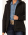 Image #3 - Outback Trading Co Women's Berber Lined Hooded Hattie Jacket, Black, hi-res