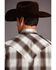 Stetson Men's Brown Ombre Plaid Long Sleeve Western Shirt , Brown, hi-res