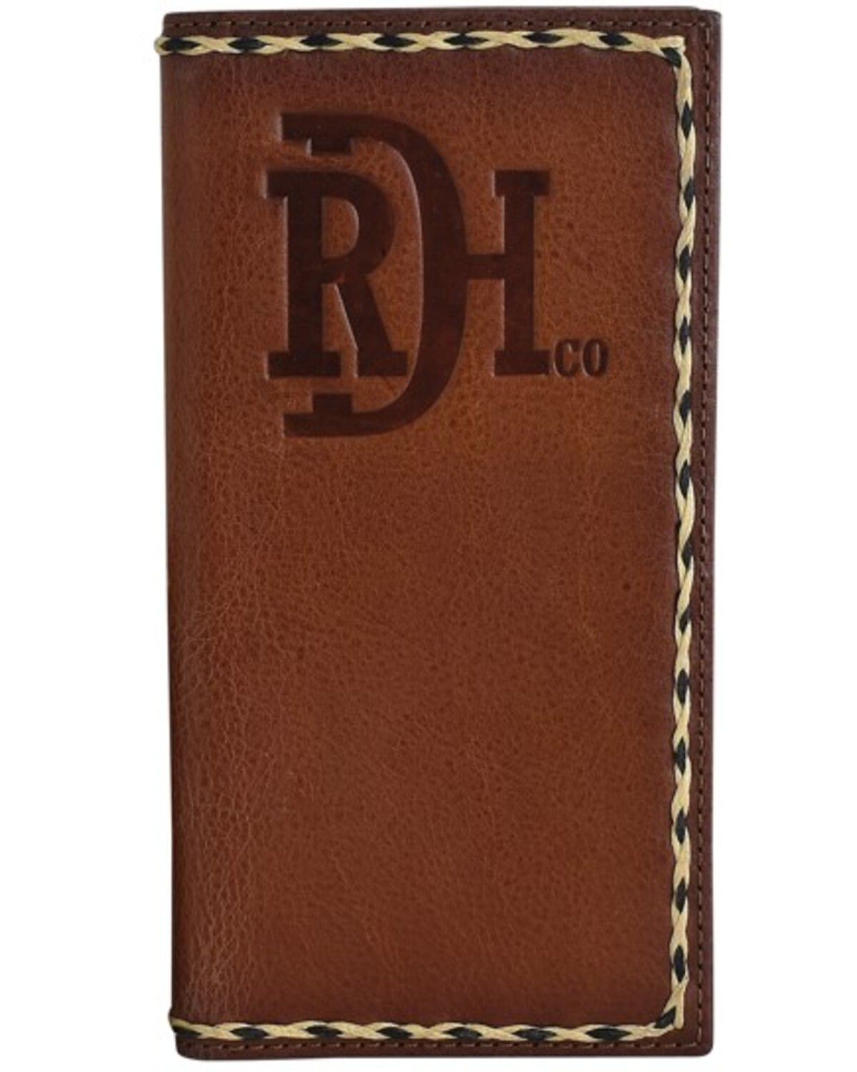 Image #1 - Red Dirt Hat Men's Embossed Rodeo Wallet, Brown, hi-res