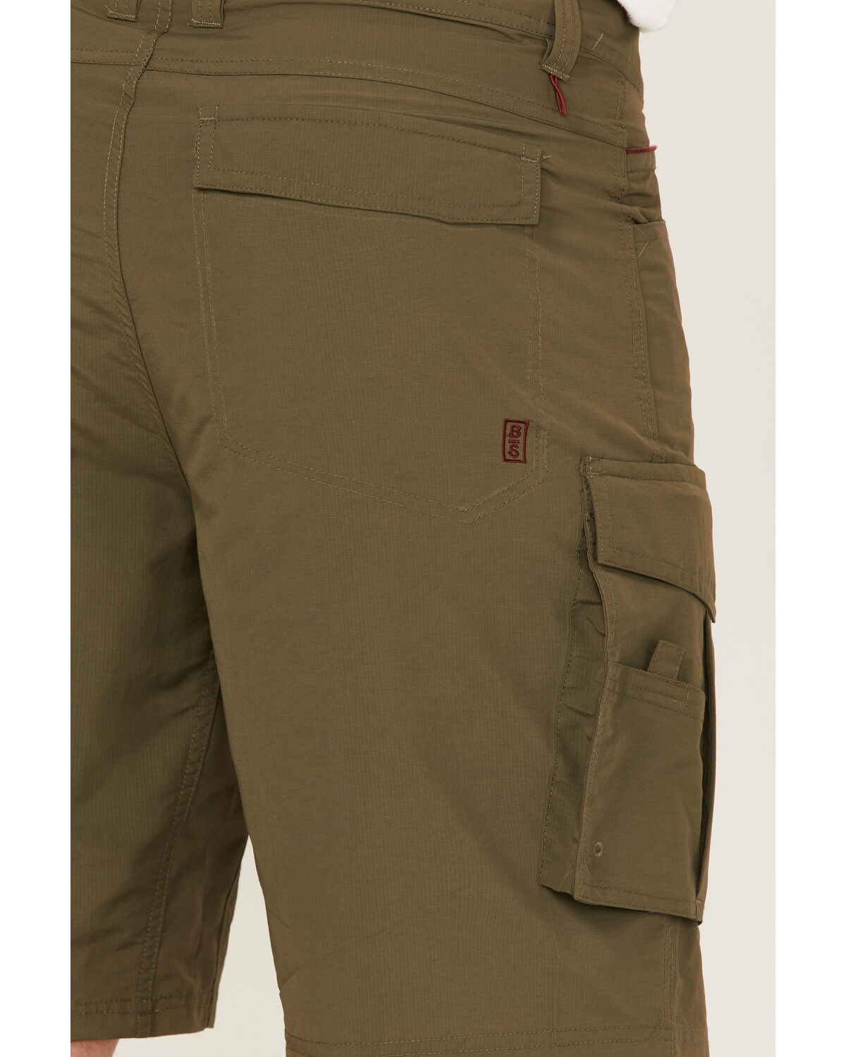 Image #4 - Brothers and Sons Men's Ripstop Outdoor Trail Shorts, Olive, hi-res