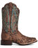 Image #2 - Ariat Women's Leopard Primetime Western Performance Boots - Broad Square Toe, Brown, hi-res