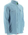 Image #1 - Huk Performance Fishing Men's Next Level Long Sleeve Button Down Woven Shirt , Light Blue, hi-res