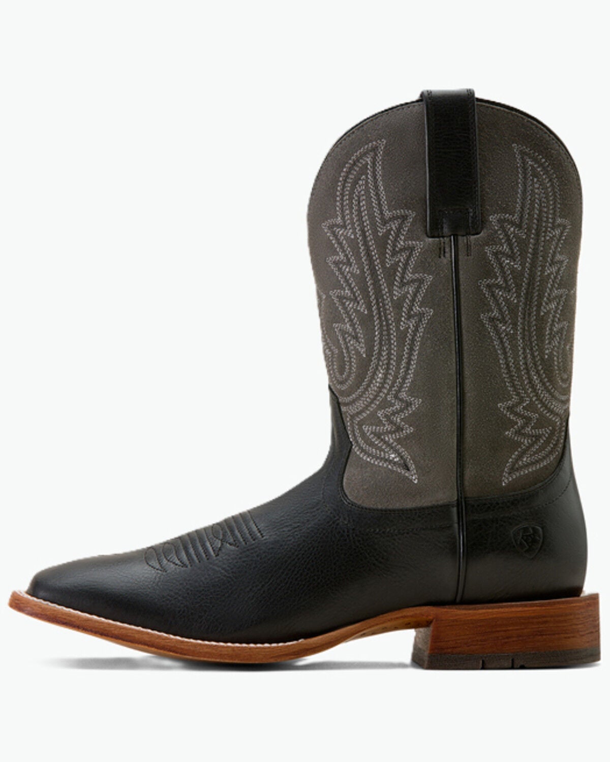 Image #2 - Ariat Men's County Roads Western Boots - Broad Square Toe, Black, hi-res