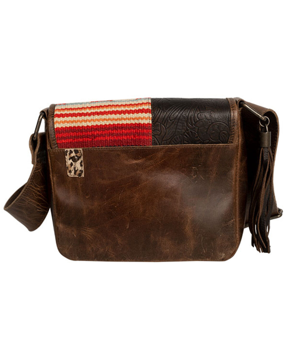 Image #3 - STS Ranchwear by Carroll Women's Chaynee Mountain Della Crossbody, Brown, hi-res