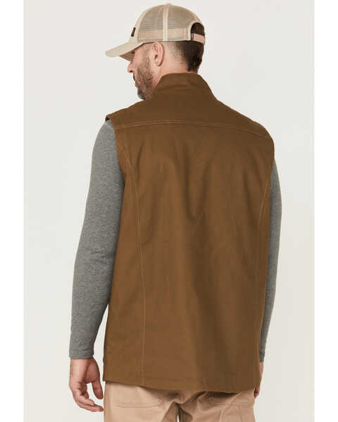 Image #4 - Hawx Men's Olive Tejon Insulated Stretch Work Vest , Olive, hi-res