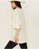 Image #4 - Day Dreamer Women's Willie Nelson Short Sleeve Oversized Graphic Tee, White, hi-res