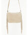 Image #3 - Shyanne Women's Avenly Floral Perforated Suede Crossbody Bag, Tan, hi-res