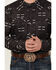 Image #3 - Rock & Roll Denim Men's Tek Southwestern Print Long Sleeve Snap Western Shirt, Charcoal, hi-res