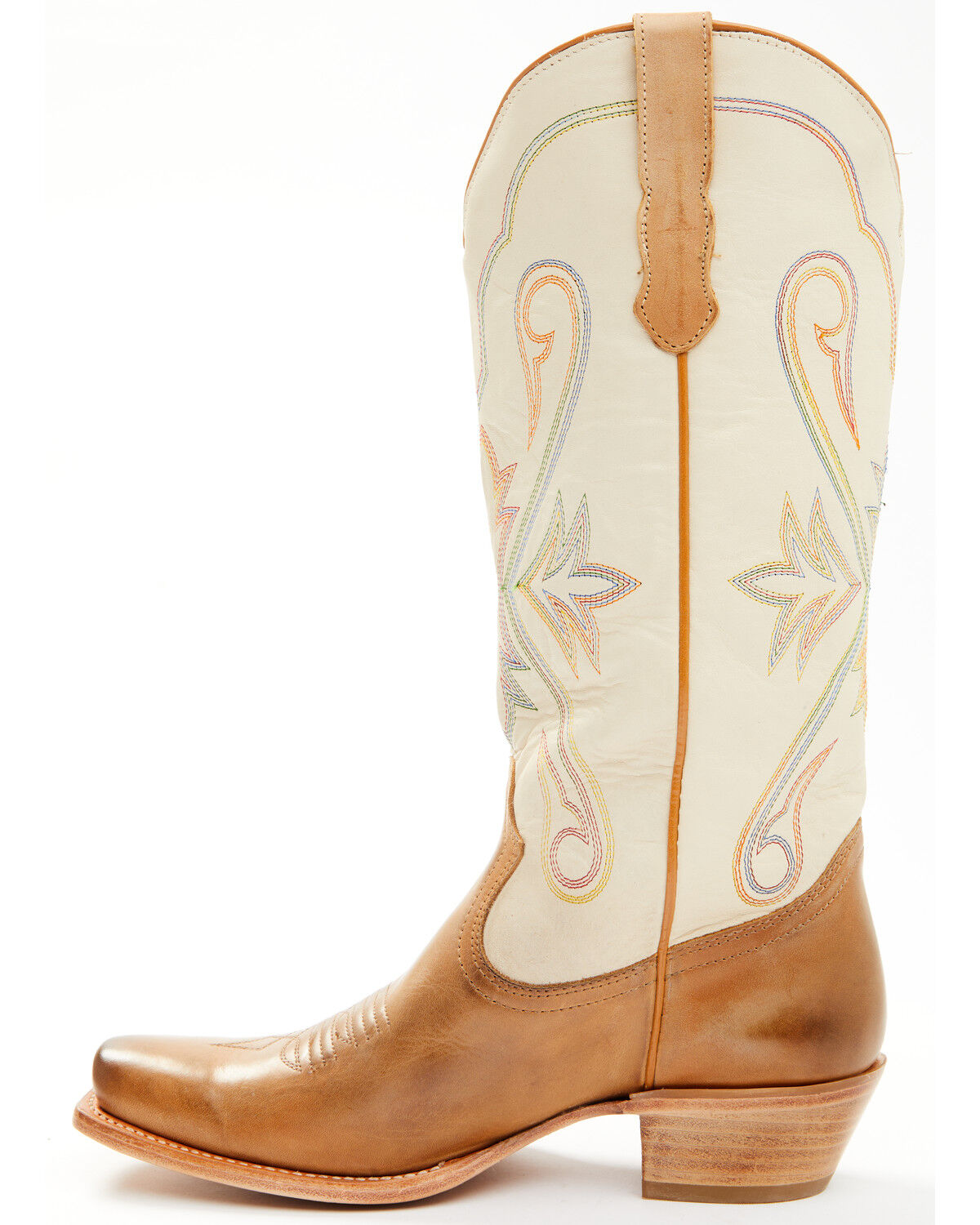 Image #3 - Shyanne Women's Cantina Western Boots - Square Toe, White, hi-res
