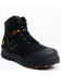 Image #1 - Hawx Men's Enforcer Lacer Work Boots - Nano Composite Toe, Black, hi-res