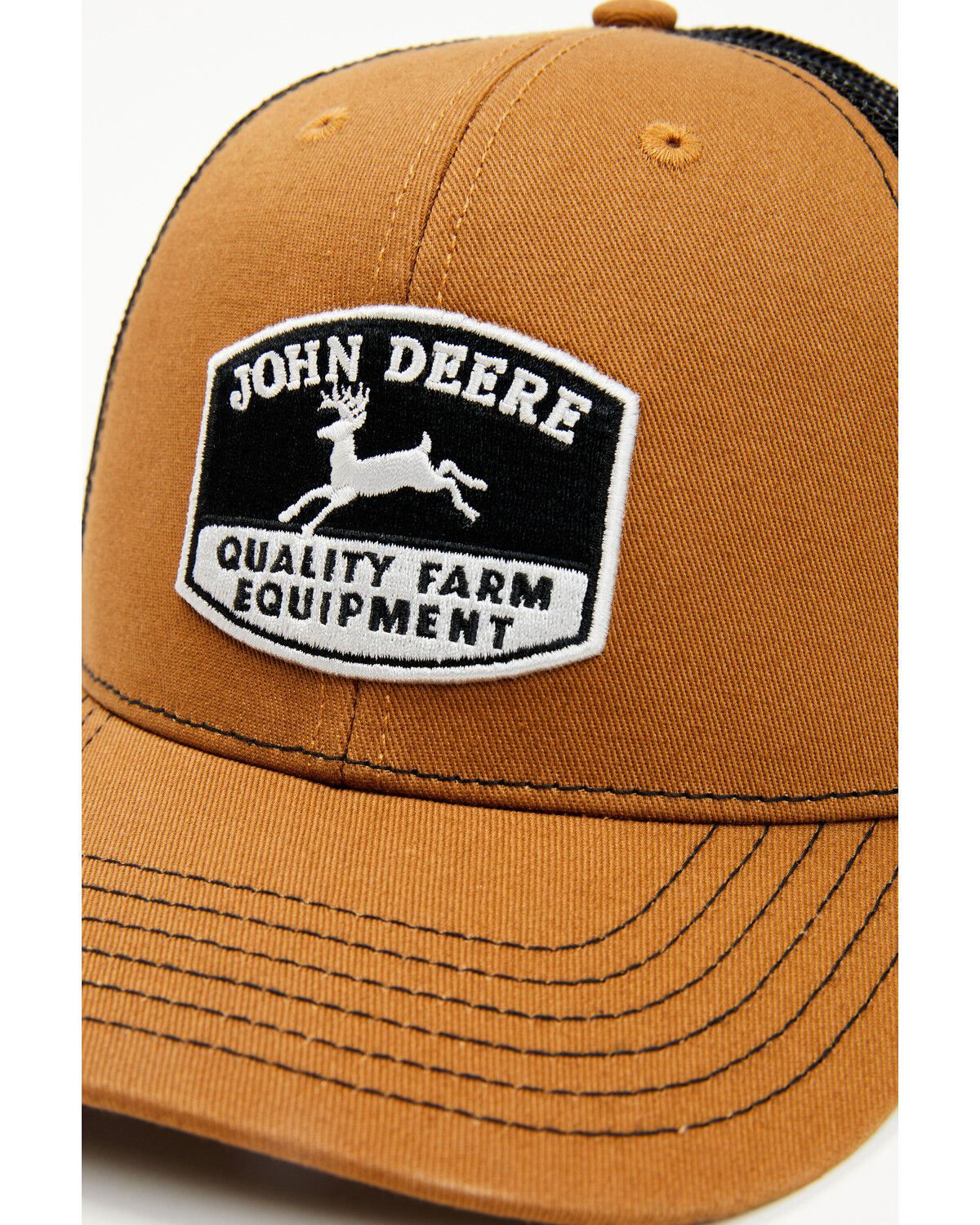 Image #2 - John Deere Men's Logo Baseball Cap, Brown, hi-res