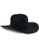 Image #1 - George Strait by Resistol Logan 6X Felt Cowboy Hat, Black, hi-res