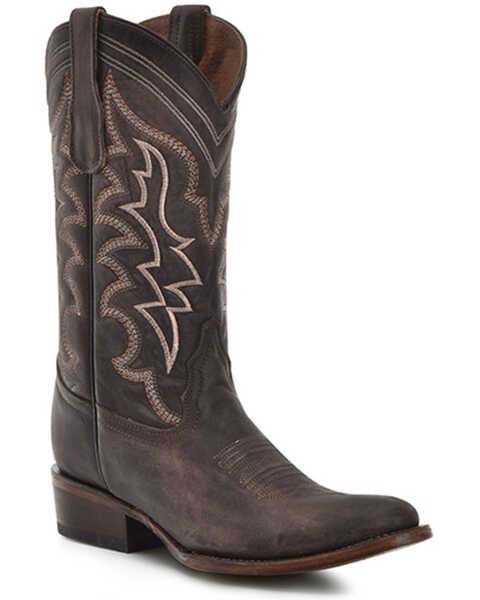 Corral Men's Distressed Western Boots - Medium Toe, Honey, hi-res