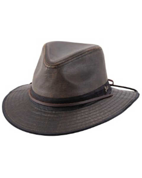 Bullhide Men's Rochdale Sun Hat, Chocolate, hi-res