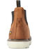 Image #3 - Ariat Women's Rebar Wedge Chelsea H20 Pull On Soft Work Boots - Round Toe, Brown, hi-res