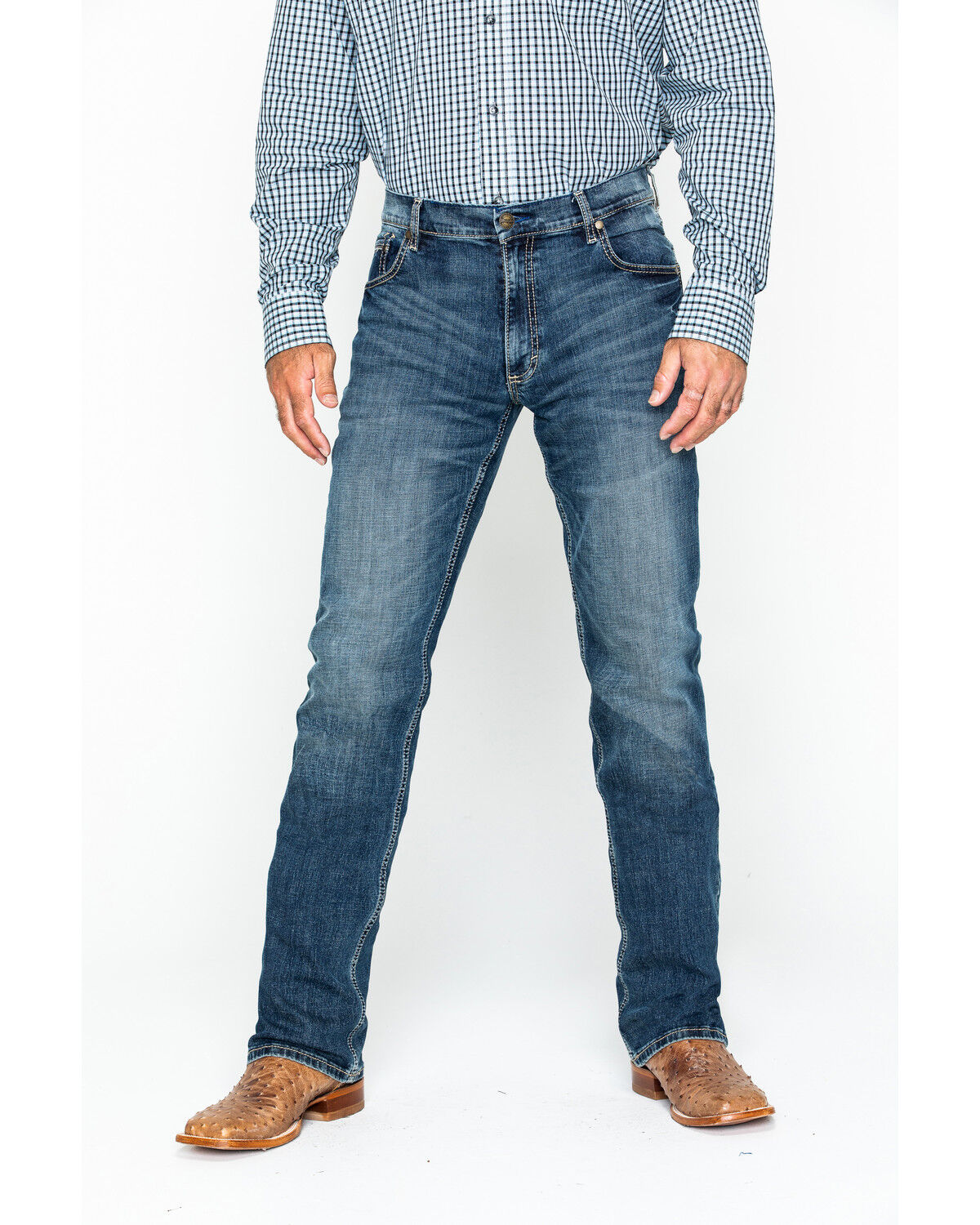 men's slim fit bootcut jeans