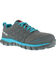 Reebok Women's Sublite Cushion Athletic Work Oxfords - Alloy Toe, Grey, hi-res