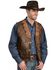 Image #3 - Kobler Circle of Life Leather Vest, Acorn, hi-res