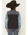 Image #4 - RANK 45® Boy's Cheneka Southwestern Print Softshell Vest, Black, hi-res