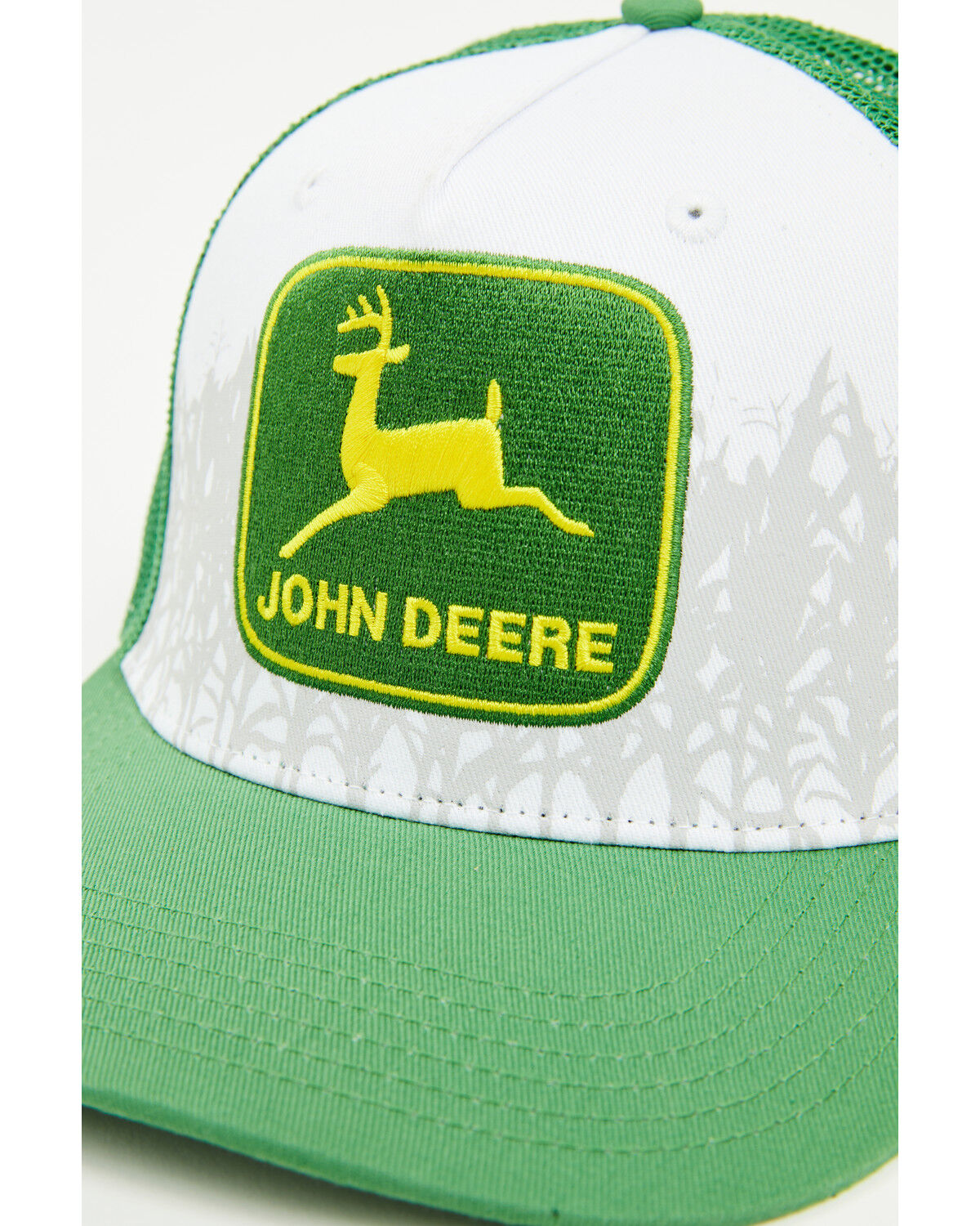 Image #2 - John Deere Men's Logo Ball Cap, Green, hi-res