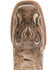 Image #6 - RANK 45&reg; Women's Melody Western Performance Boots - Broad Square Toe, Tan, hi-res