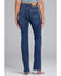 Image #1 - Grace in LA Women's Dark Wash Yeehaw Pocket Flare Stretch Denim Jeans, Dark Wash, hi-res