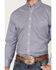 Image #3 - Resistol Men's Granite Geo Print Button Down Western Shirt , Blue, hi-res