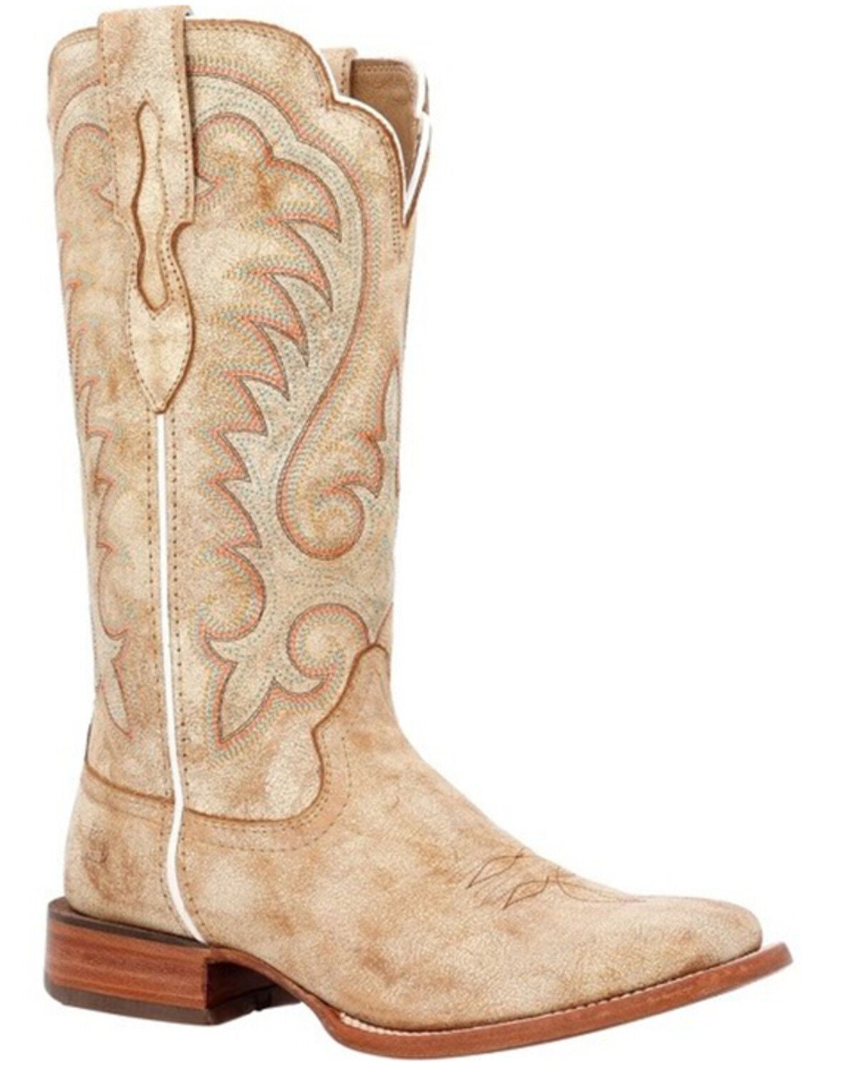 Durango Women's Arena Pro Western Boots - Broad Square Toe, Lt Brown, hi-res