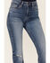 Image #2 - Cleo + Wolf Women's Kirkland Medium Wash High Rise Skinny Bootcut Stretch Denim Jeans, , hi-res