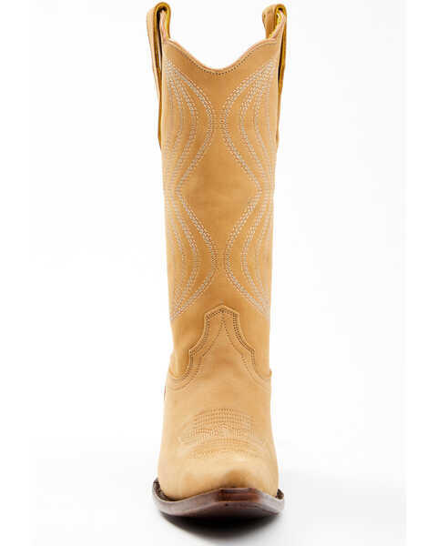 Image #4 - Planet Cowboy Women's Classic Sandy Western Boots - Snip Toe , Sand, hi-res
