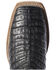 Image #4 - Ariat Men's Caiman Belly Western Boots - Broad Square Toe, Black, hi-res