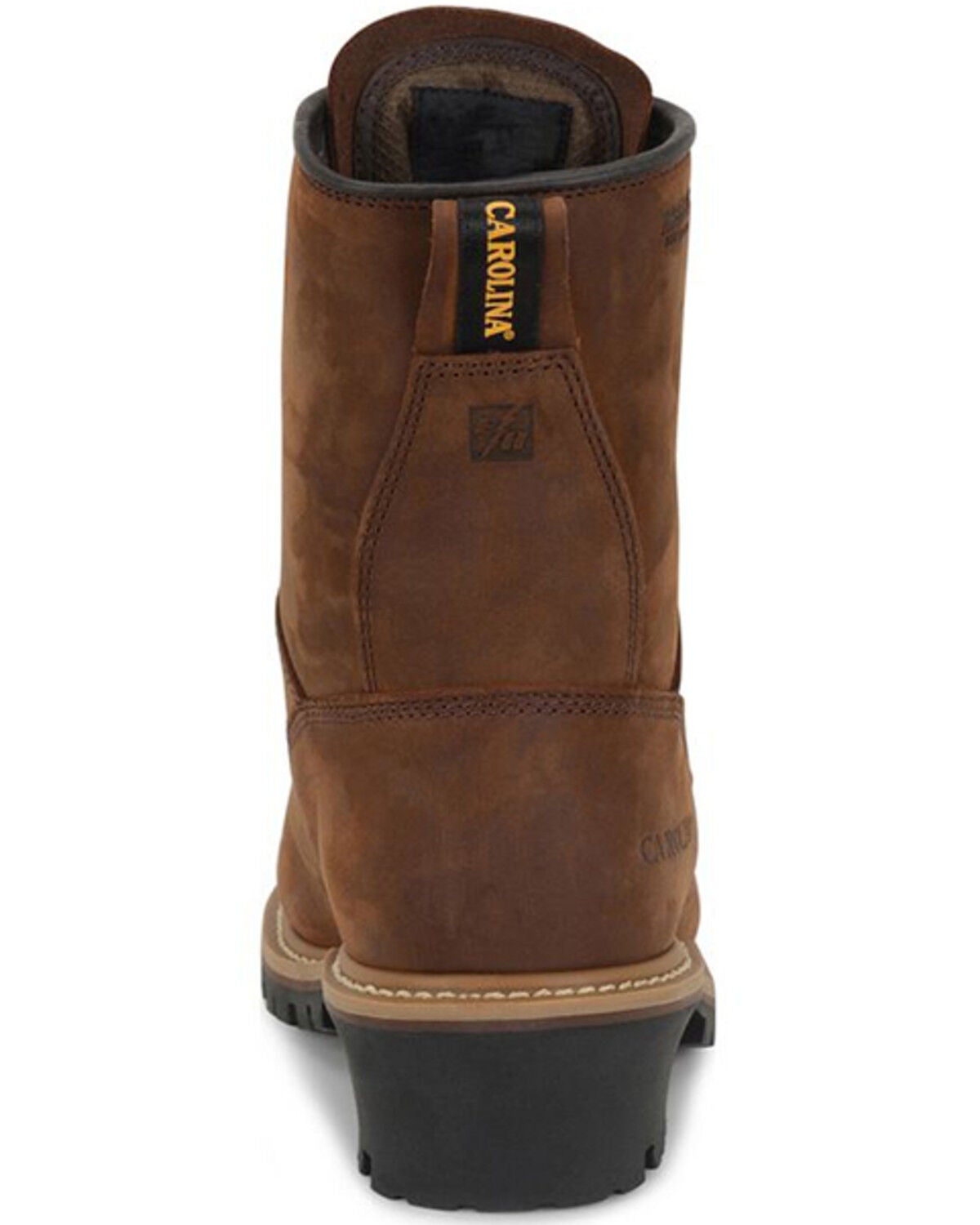 Image #5 - Carolina Men's Waterproof Insulated Logger Boots - Soft Toe, Brown, hi-res