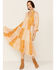 En Creme Women's Patchwork Midi Dress, Cream, hi-res