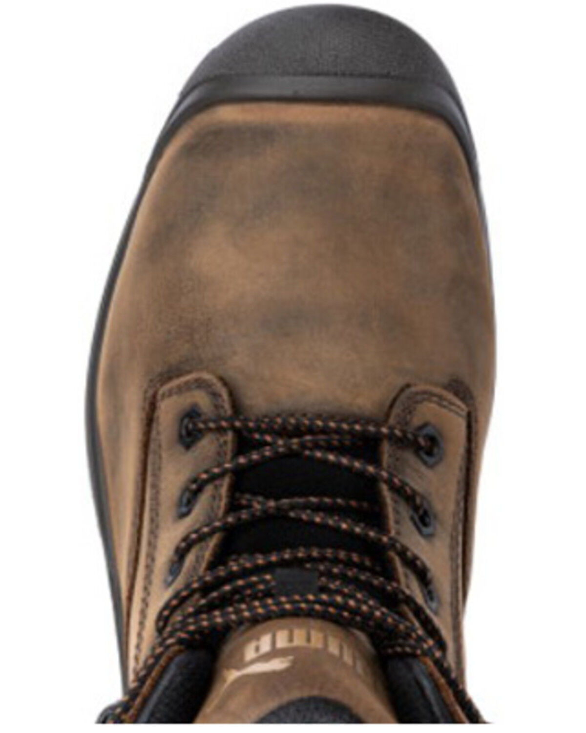 Image #4 - Puma Safety Men's 6" Granite Waterproof Met Guard Work Boots - Composite Toe, Brown, hi-res