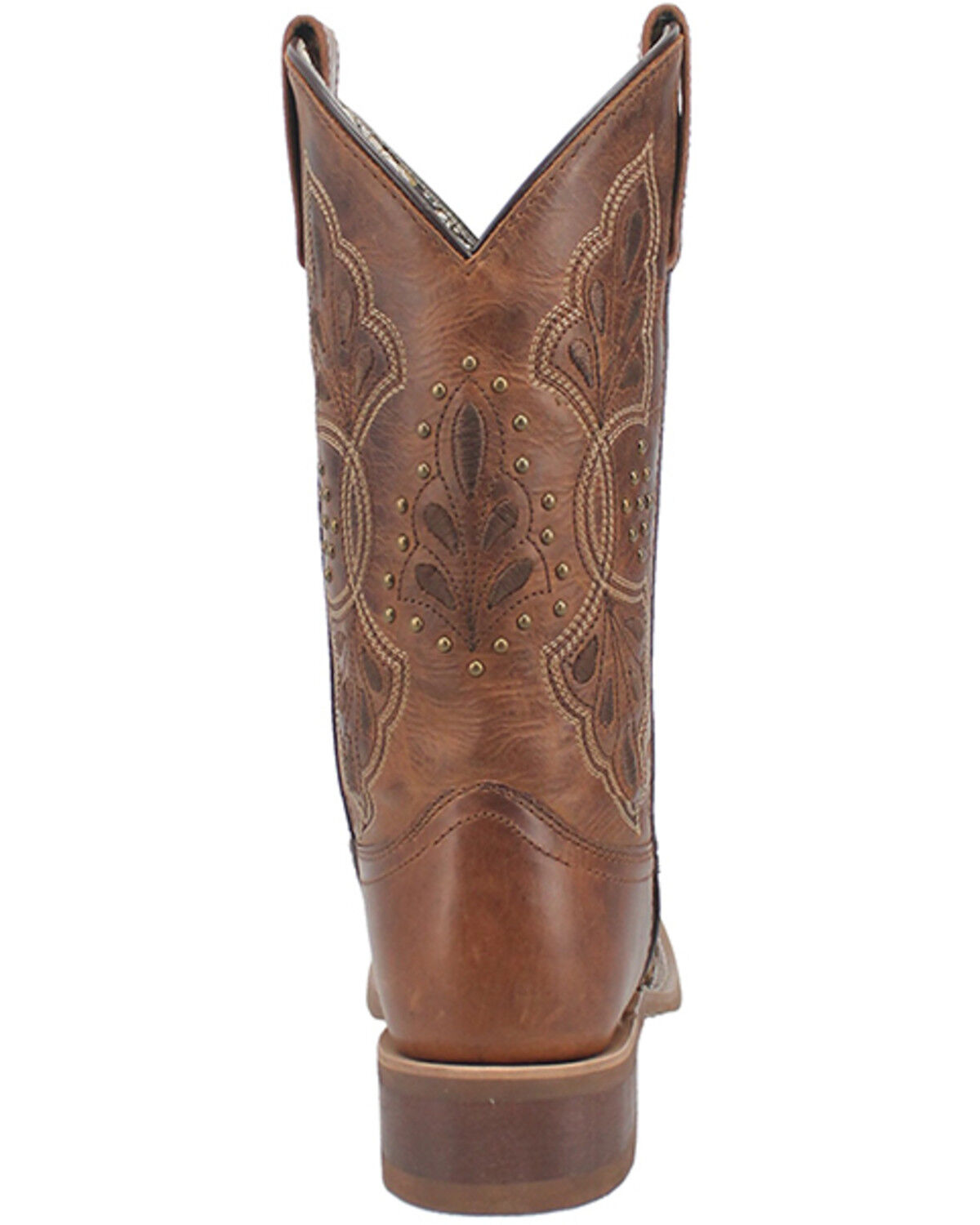 Image #5 - Laredo Women's Dionne Western Boots - Broad Square Toe, Camel, hi-res