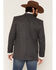 Image #4 - Circle S Men's Lubbock Plaid Print Button-Down Sportcoat, Charcoal, hi-res