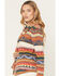 Image #2 - Cotton & Rye Women's Striped Cardigan, Multi, hi-res