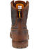 Image #7 - Carolina Men's 8" Waterproof Work Boots - Soft Round Toe, Brown, hi-res